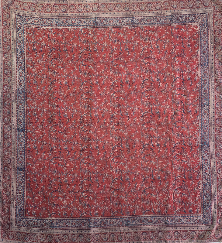 ORANGE FLORAL - MUL MUL SCARF