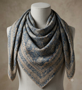 TERRACOTA BLUE - MUL MUL SCARF