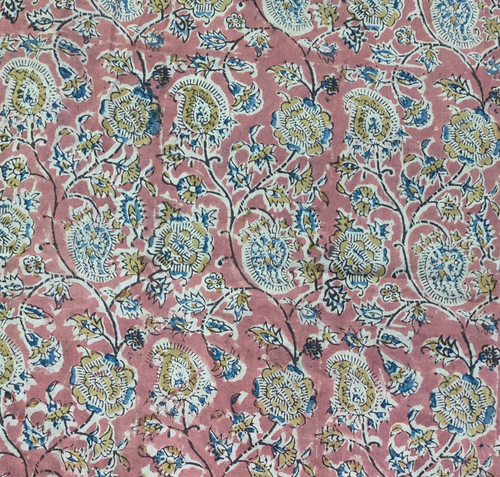 PINK FLORAL - MUL MUL SCARF