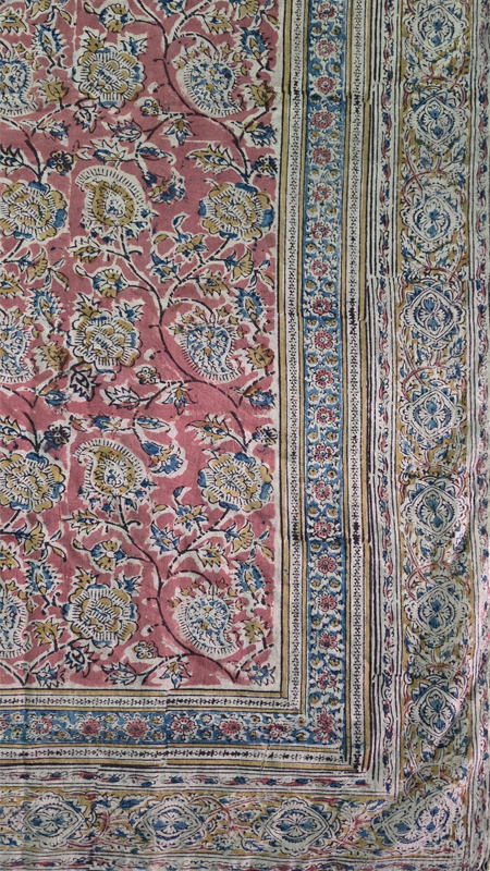 PINK FLORAL - MUL MUL SCARF