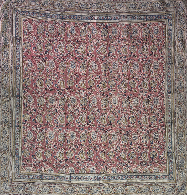 PINK FLORAL - MUL MUL SCARF