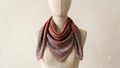 ORANGE FLORAL - MUL MUL SCARF